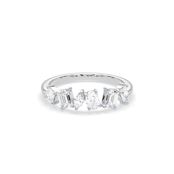 1.5 CT Multi Shape Natural Diamonds Band