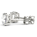 14K 1.5ct Lab Grown Diamond Solitaire Stud Earrings