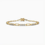 14K 1.2ct Lab Grown Diamond Bracelet