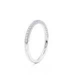14K Lab Grown Diamond Pave Wedding Band