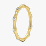 14K Natural Diamond Eternity Ring