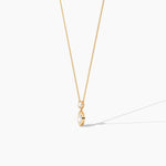 14K Natural Diamond Marquise Cut Necklace