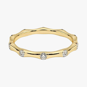 14K Lab Grown Diamond Eternity Ring