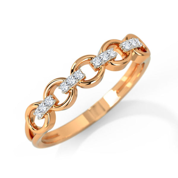 14K 0.18ct Lab Grown Diamond Engagement Ring