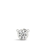 14K 1ct Lab Grown Diamond Solitaire Pendant