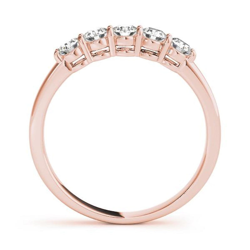 14K 1ct Natural Diamond Eternity Ring