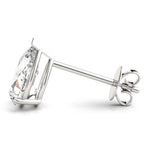 14K 1.5ct Natural Diamond Pear Cut Stud Earrings