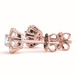 14K 0.5ct Natural Diamond Stud Earrings