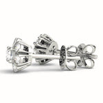 14K 0.5ct Natural Diamond Stud Earrings