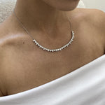 14K 3.24ct Lab Grown Diamond Round Cut Necklace