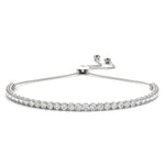 14K 3.5ct Lab Grown Diamond Tennis Bracelet