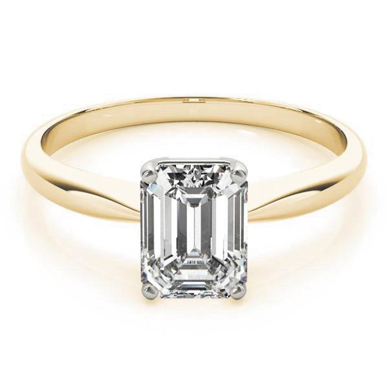 14K 1ct Lab Grown Diamond Solitaire Engagement Ring