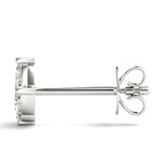 14K 0.45ct Lab Grown Diamond Cluster Stud Earrings