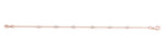 18K Solid Gold 1 Ct Lab Grown Diamond By The Yard Bracelet - Detail | Riyanika Jewels