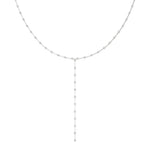 14K 2.625ct Natural Diamond Lariat Necklace