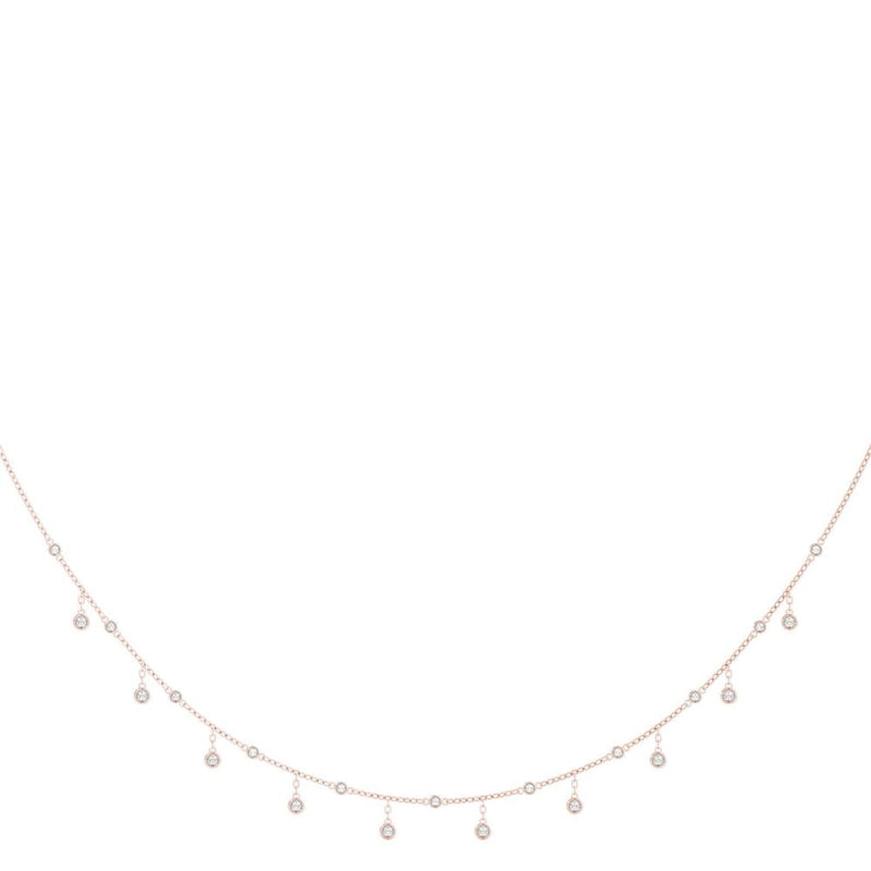 14K 1.33ct Natural Diamond Necklace