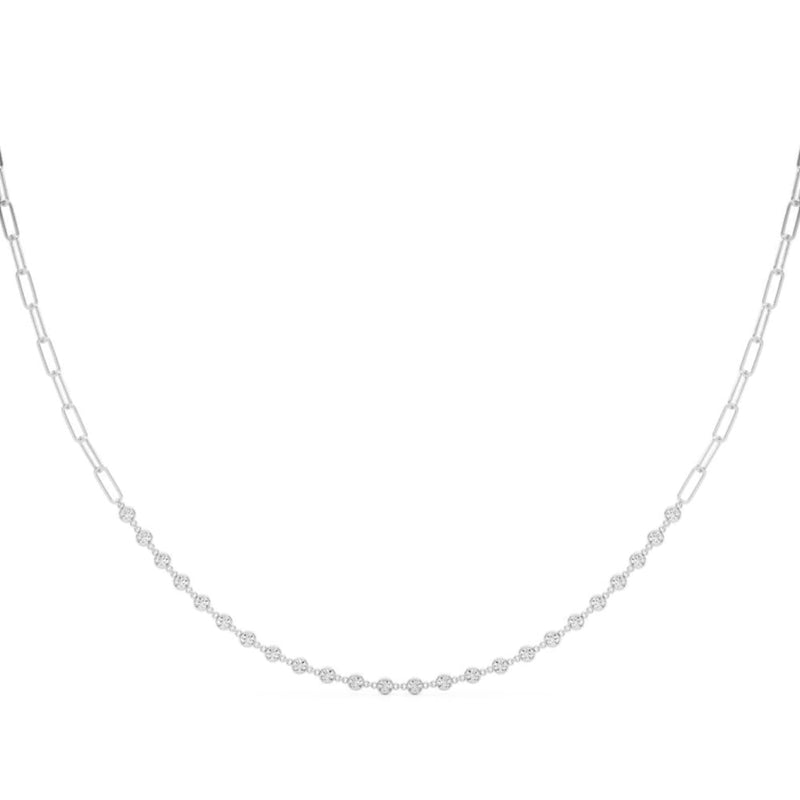 14K 0.75ct Lab Grown Diamond Chain Necklace