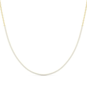 14K Lab Grown Diamond Eternity Necklace