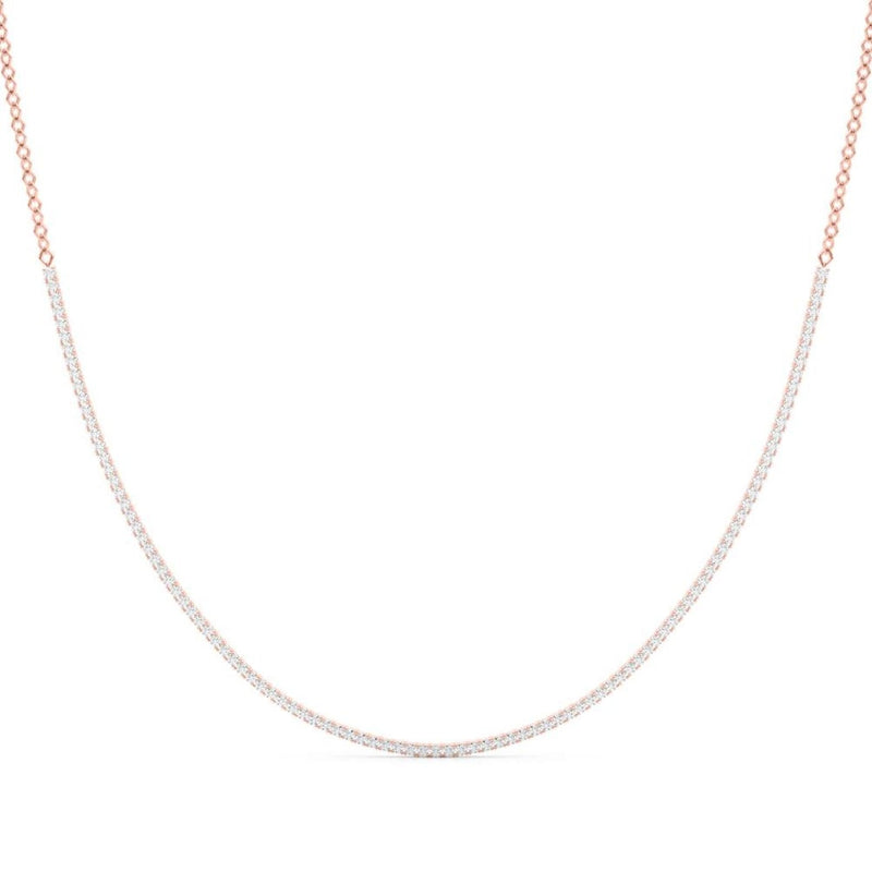 14K Lab Grown Diamond Eternity Necklace