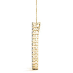 14K 1ct Lab Grown Diamond Pendant Necklace