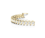 14K 1ct Natural Diamond Bracelet