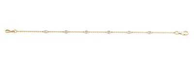 14K 1ct Lab Grown Diamond Bracelet
