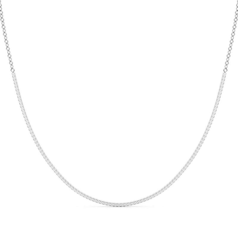 14K Lab Grown Diamond Eternity Necklace