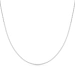 14K Natural Diamond Eternity Necklace