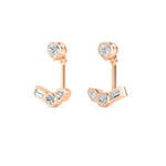 14K 1.33ct Natural Diamond Stud Earrings