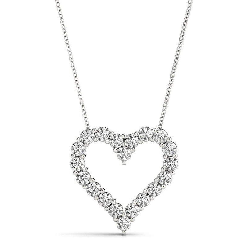 14K 0.6ct Natural Diamond Pendant Necklace