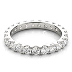 14K Natural Diamond Eternity Band