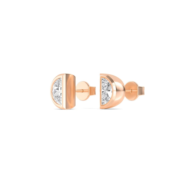 14K 0.34ct Natural Diamond Stud Earrings