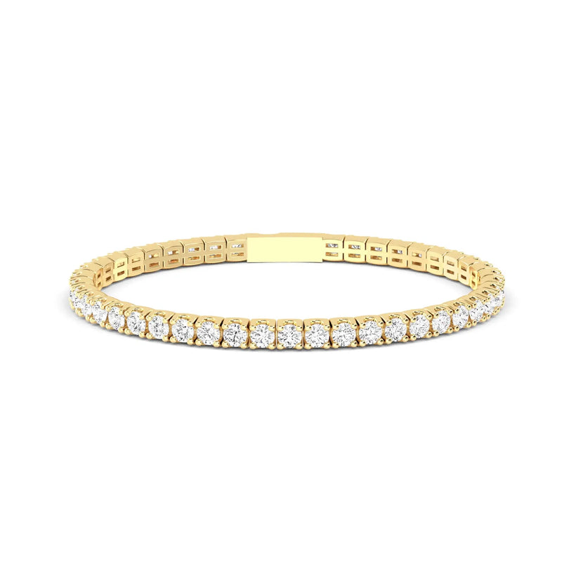 14K 2.81ct Lab Grown Diamond Tennis Bracelet