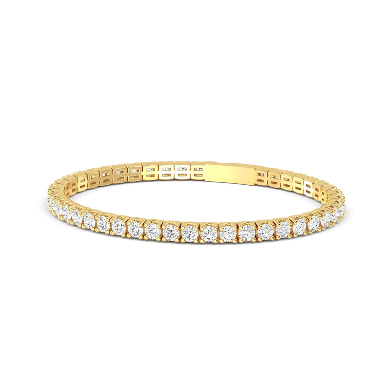 14K 2.81ct Lab Grown Diamond Tennis Bracelet