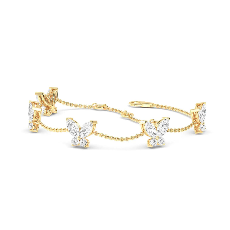 14K 2.09ct Natural Diamond Bracelet
