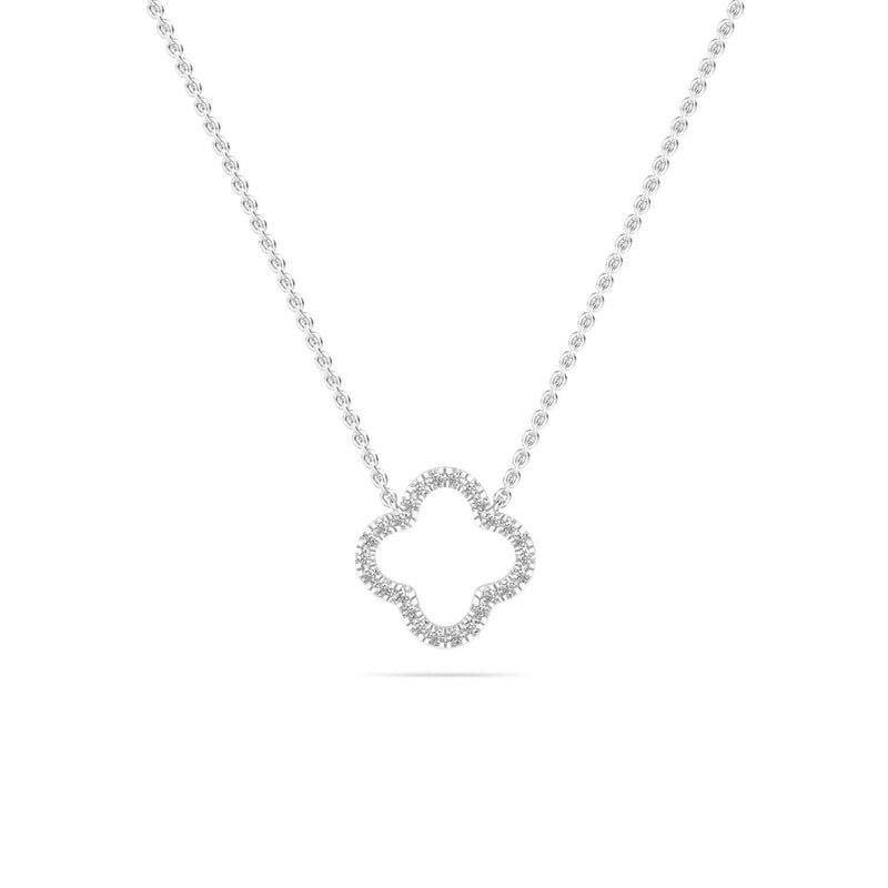 14K 0.27ct Natural Diamond Pendant Necklace