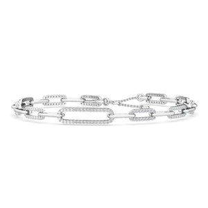 14K 0.98ct Natural Diamond Bracelet