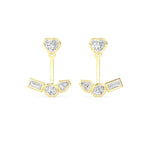14K 1.33ct Natural Diamond Stud Earrings
