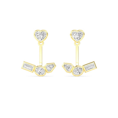14K 1.33ct Natural Diamond Stud Earrings
