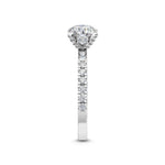 14K 1.5ct Natural Diamond Round Cut Solitaire Engagement Ring