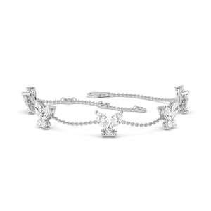 14K 2.09ct Natural Diamond Bracelet