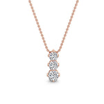 14K 1.49ct Natural Diamond Pendant Necklace