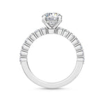 14K 1.5ct Lab Grown Diamond Round Brilliant Cut Solitaire Engagement Ring