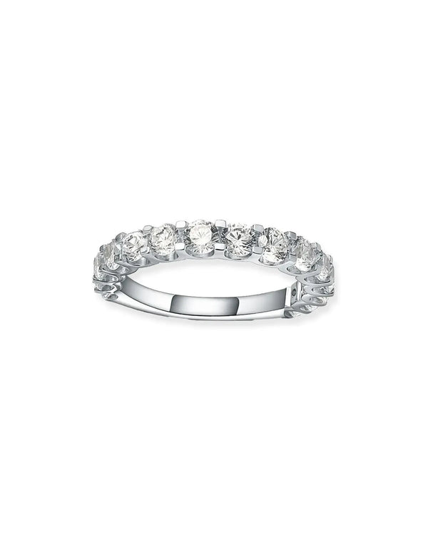 14K 1.5ct Natural Diamond Eternity Ring