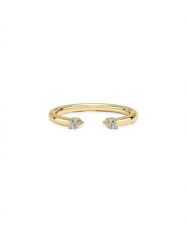 14K 0.2ct Lab Grown Diamond Wedding Band