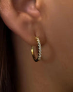 14K 0.4ct Natural Diamond Earrings