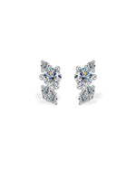 14K Solid Gold Lab Grown Diamond Stud Earrings