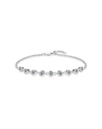 14K 0.9ct Lab Grown Diamond Bezel Bracelet