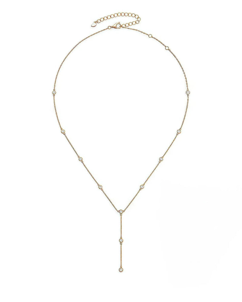 14K Natural Diamond Bezel Pendant Necklace