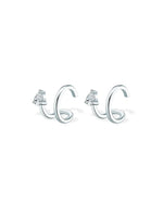 14K 0.3ct Natural Diamond Pear Cut Earrings